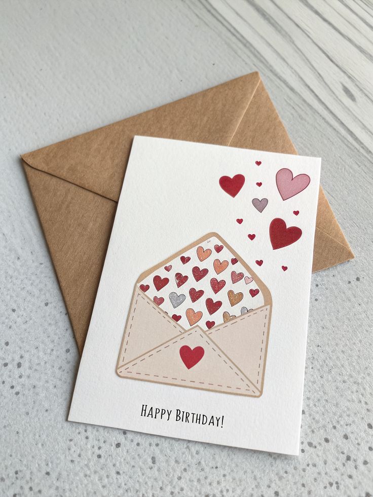 Create a Birthday Card Envelope