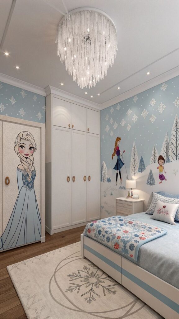 Create a Blue Enchanted Princess Bedroom