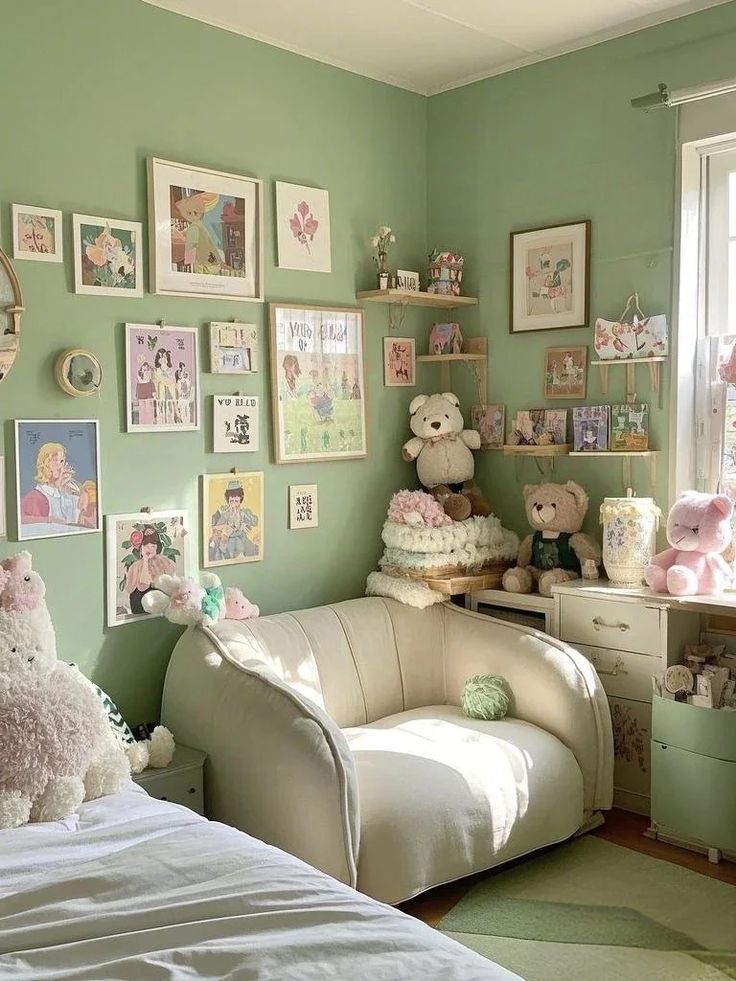 Create a Princess Room With Sage Green