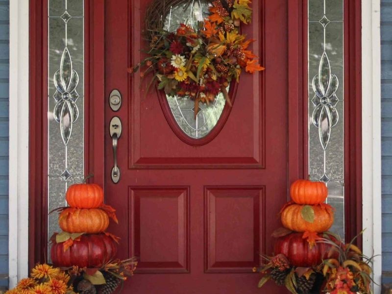 Decorate the Front Door Together