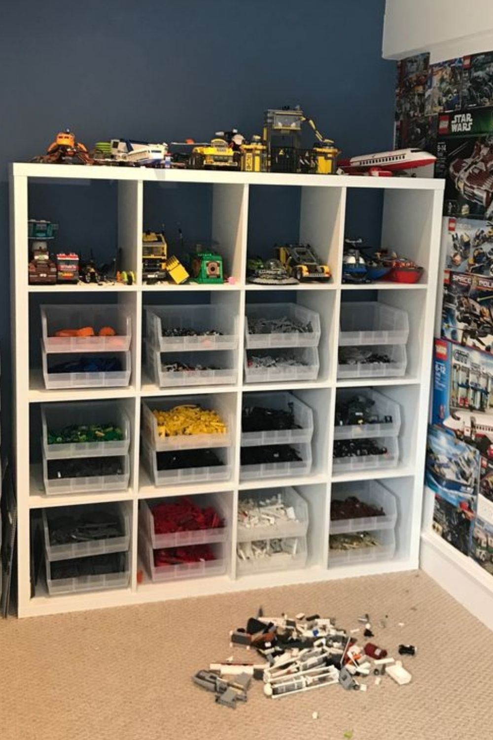 How to Transform a Messy Kids Room Using Lego Storage and Organization