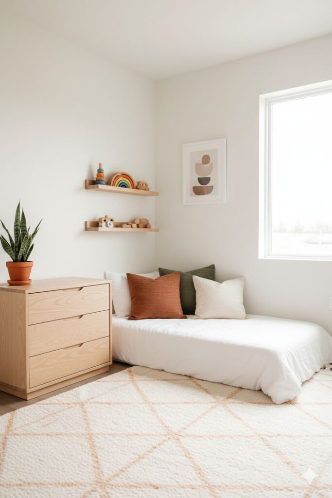 Keep the Bed Styling Clean and Comfortable