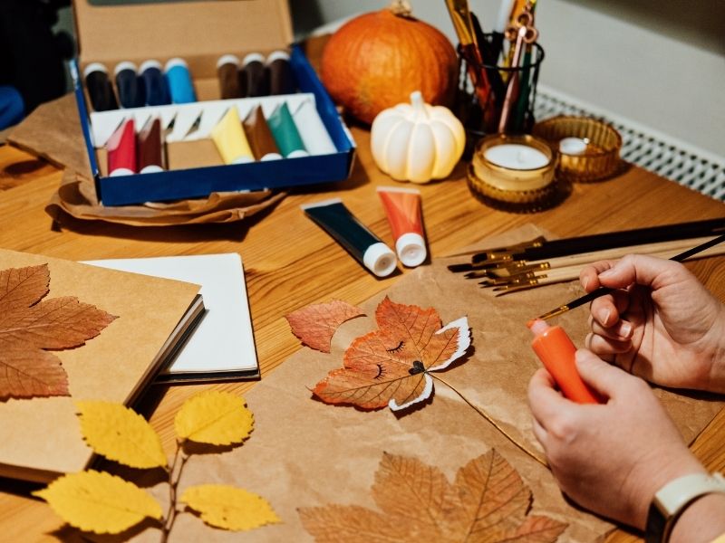 Make Homemade Leaf Art Every Autumn