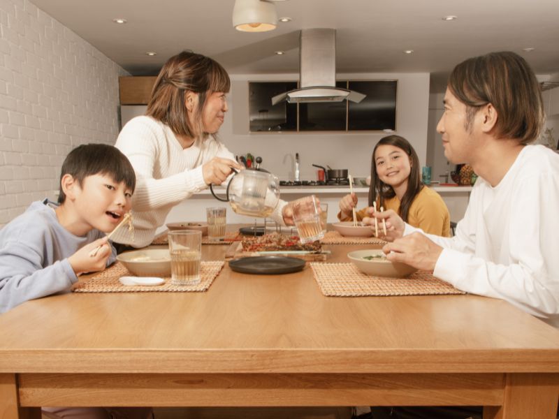 Create a Small First-Day Breakfast Table