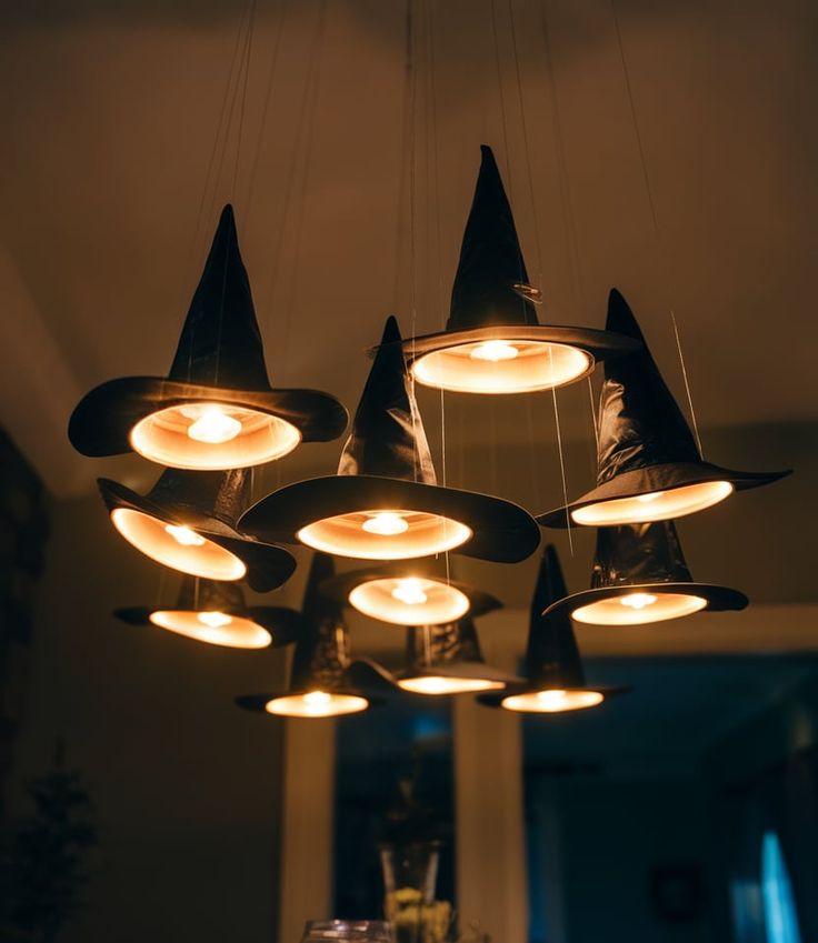 Witch Hat Chandelier