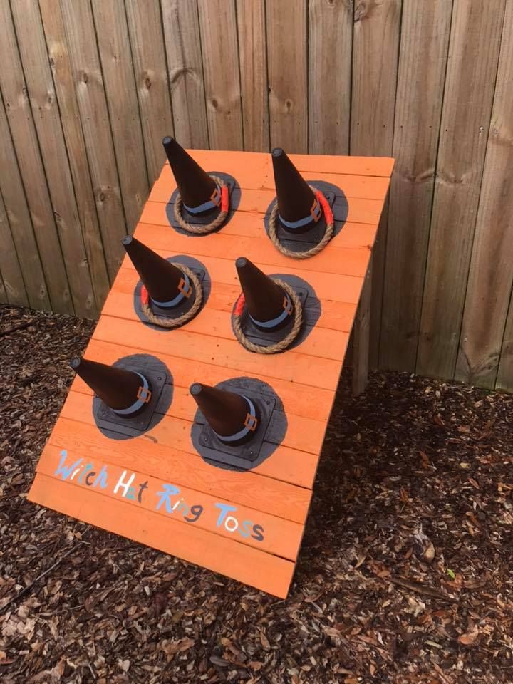 Witch Hat Ring Toss