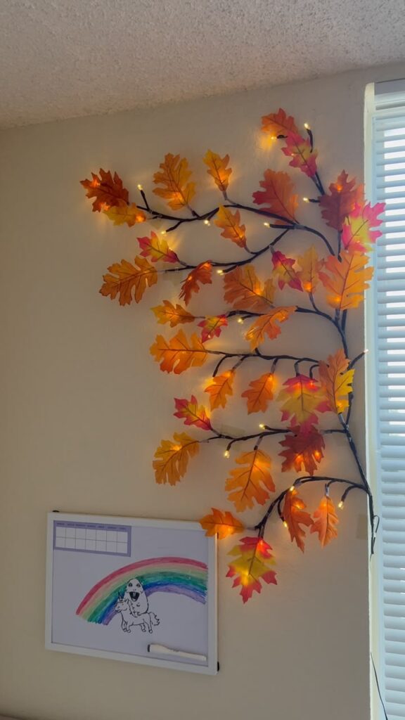 Autumn Leaf Wall Display