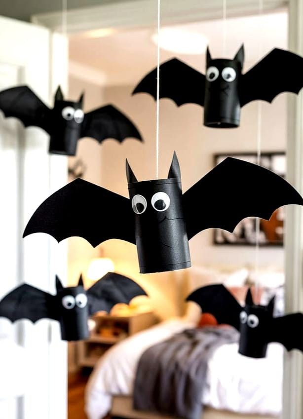 Cardboard Bat Wall