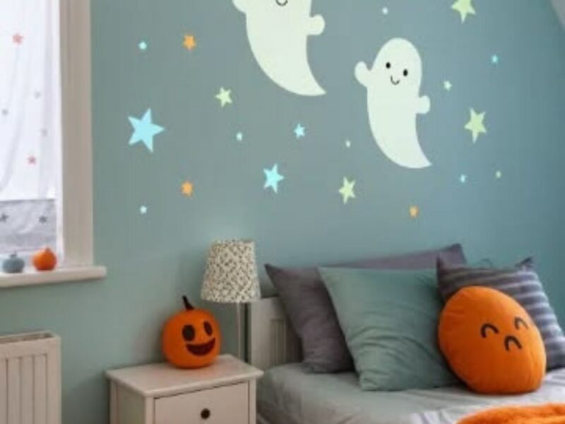 Cozy and Magical Halloween Kids Room Ideas (35 Creative Designs)