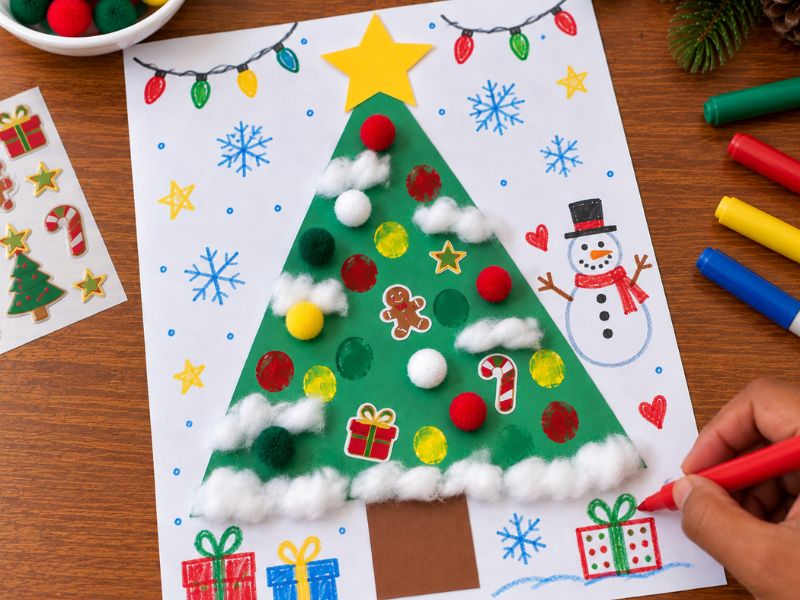 Draw Christmas Details