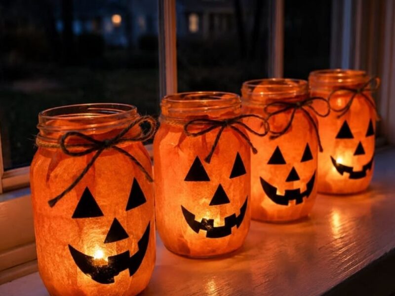 Easy Halloween Decorations to Make With Kids