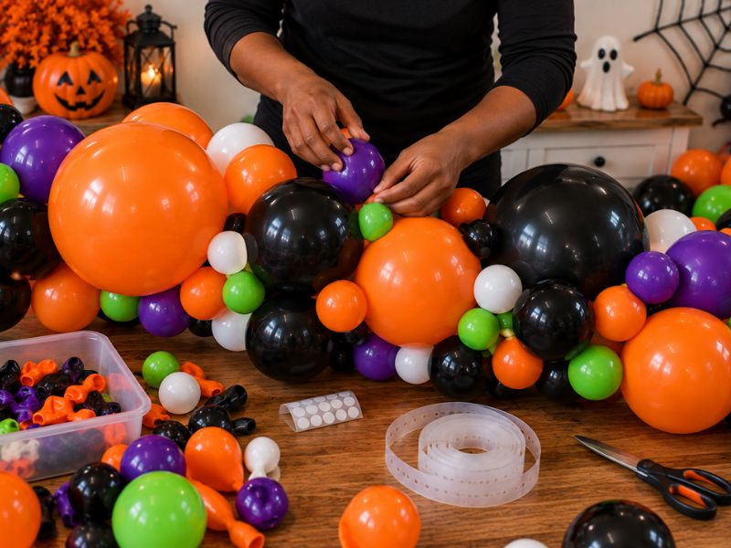 Fill the Empty Spaces With Small Balloons