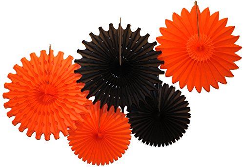 Halloween Paper Fans