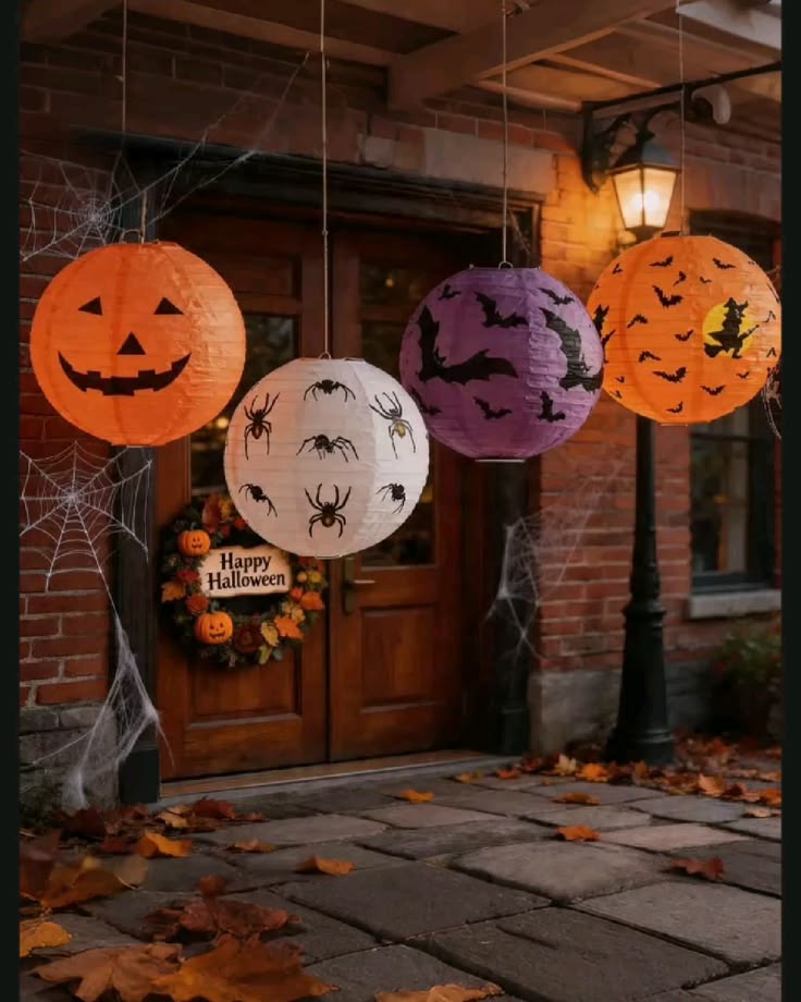 Hanging Paper Lanterns