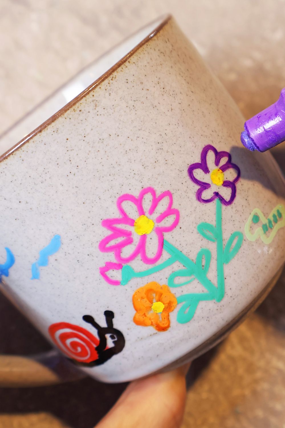 How to Paint a Ceramic Mug at Home With Kids: Step-by-Step Tutorial