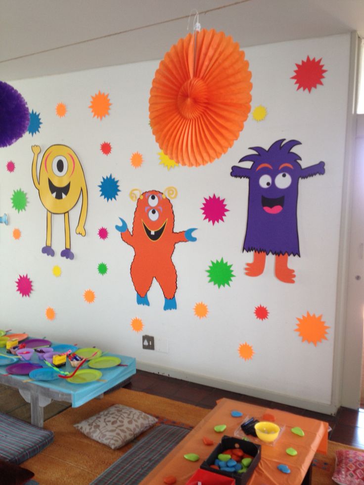 Friendly Monster Wall Banner