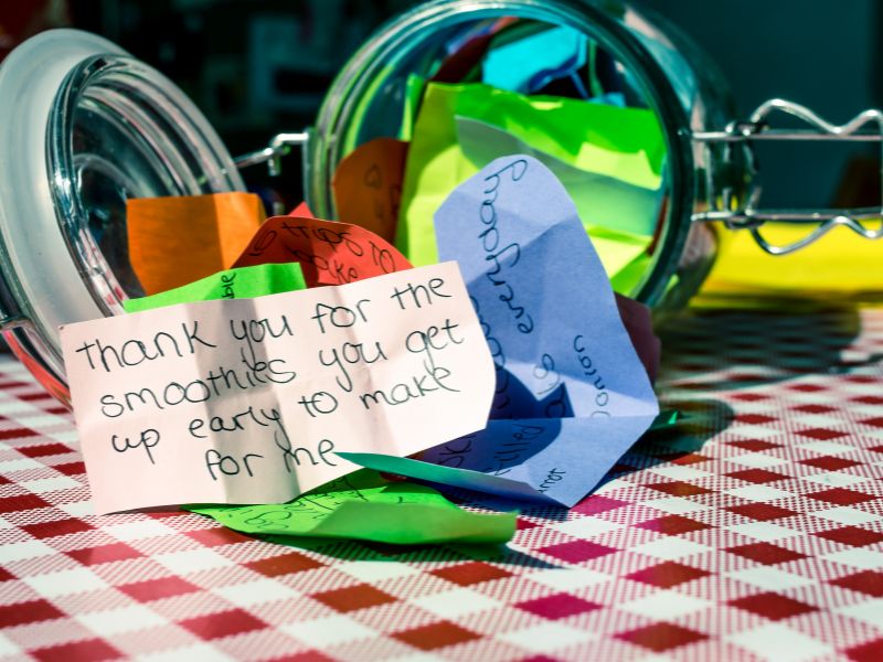 Thanksgiving Thankful Jar