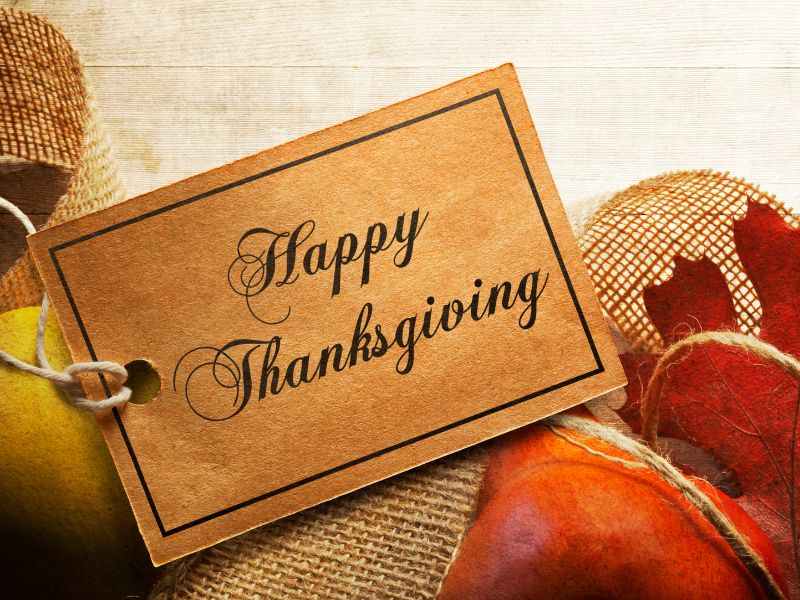 Thanksgiving Time Capsule