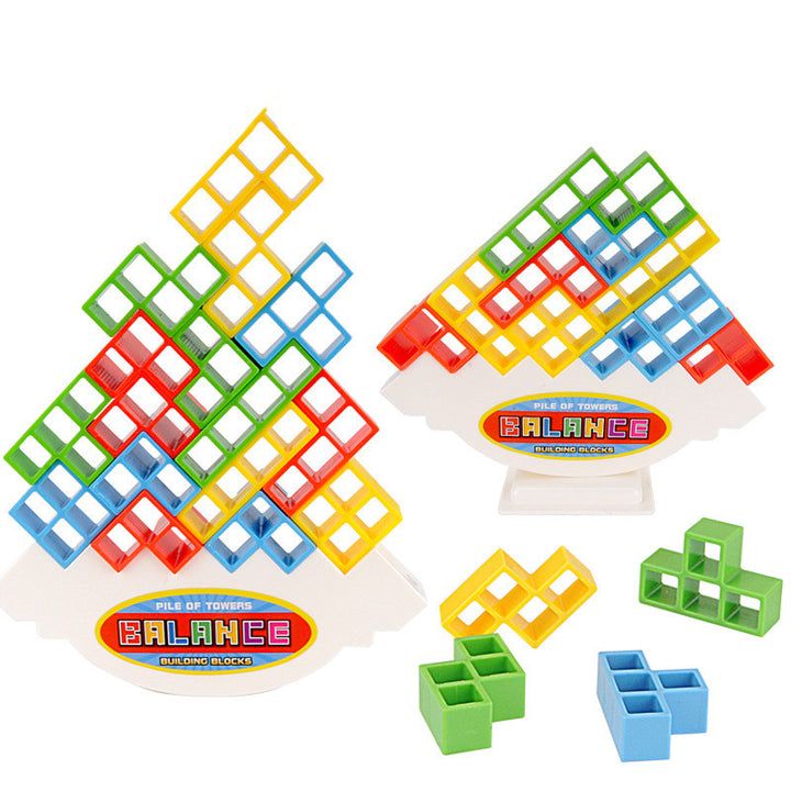 48-Piece Stacking Game for Adults and Kids