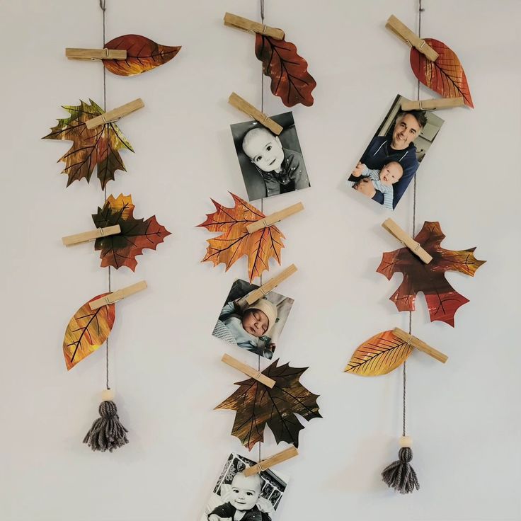 Fall Photo Display
