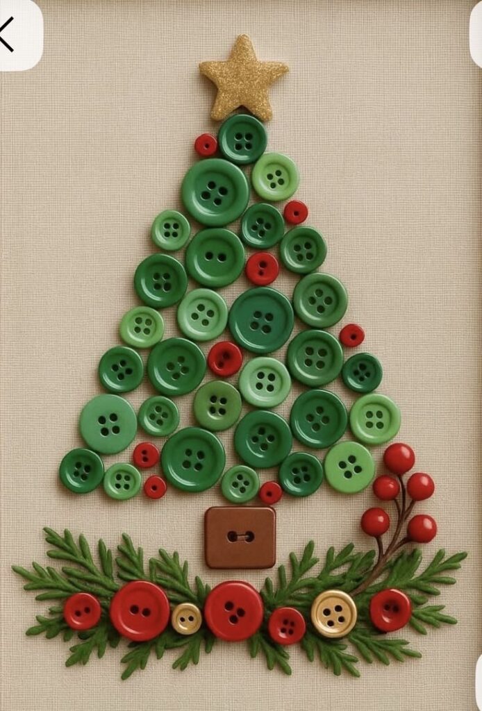 Button Christmas Tree