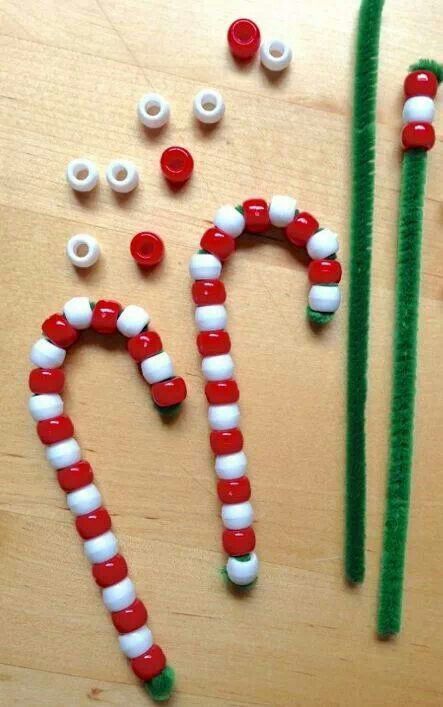 Christmas Candy Cane Craft