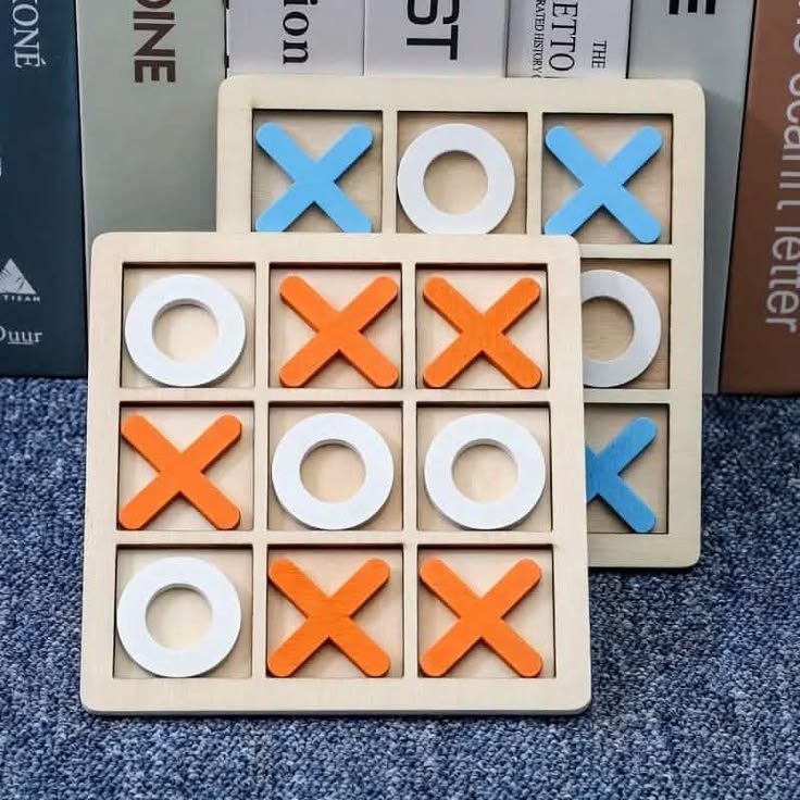 Classic Tic-Tac-Toe Board Game