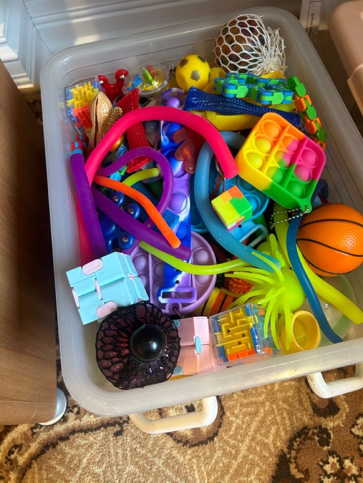 Bulk Fidget Toys and Treasure Box Favor Set