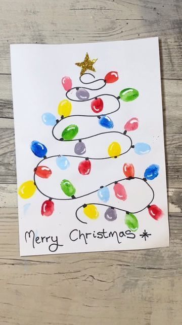 Fingerprint Christmas Lights