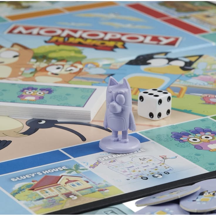 Hasbro Gaming Monopoly Junior Bluey Edition
