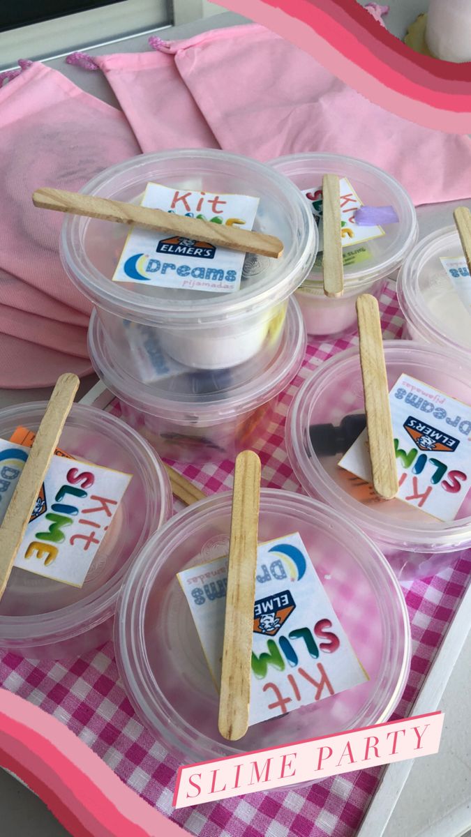  Butter Slime Party Favor Kit