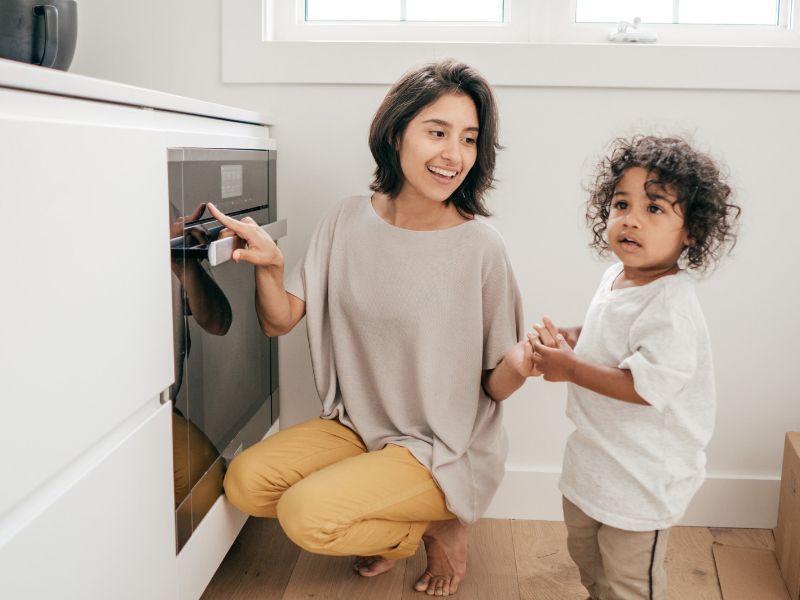 Let Your Toddler Help With Safe Kitchen Jobs