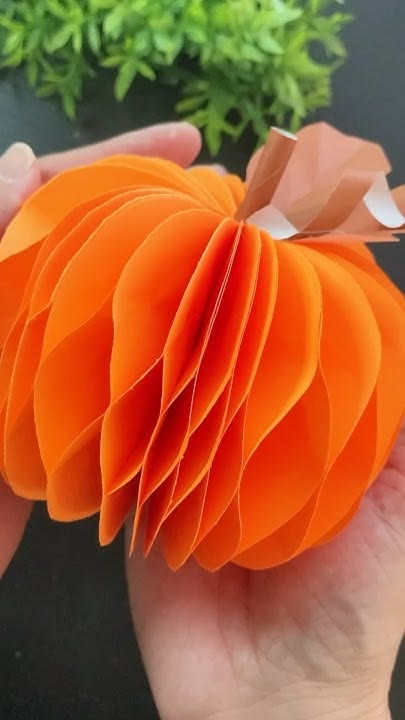 Make Paper Pumpkins