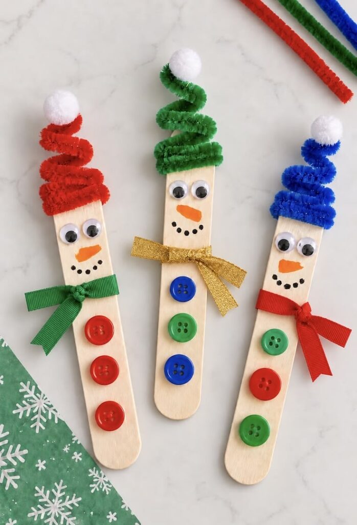Popsicle Stick Snowflake