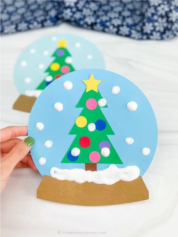 Snow Globe Paper Craft