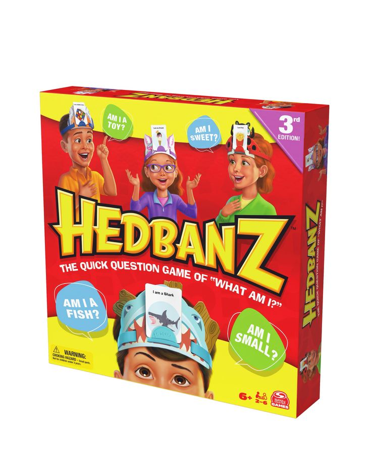Spin Master Games Hedbanz Picture Guessing Game