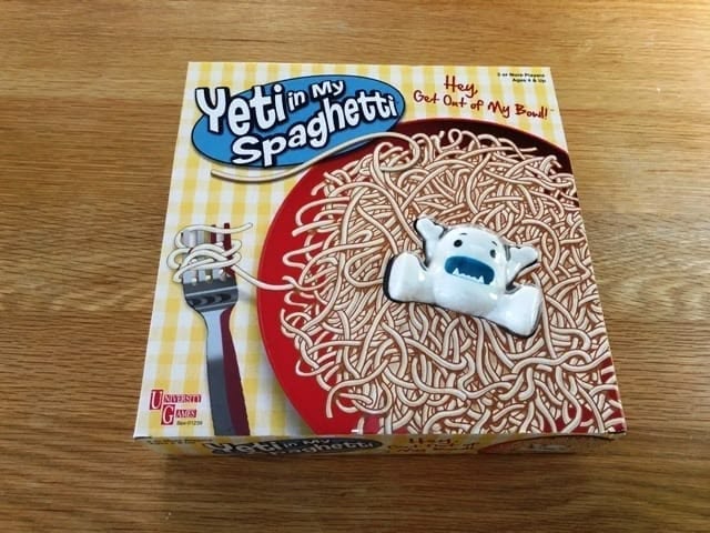 Yeti in My Spaghetti Board Game